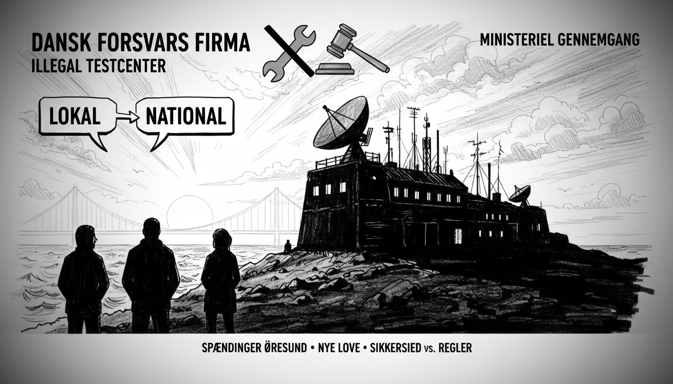 Danish Defense Firm's Illegal Test Center Sparks Ministerial Review
