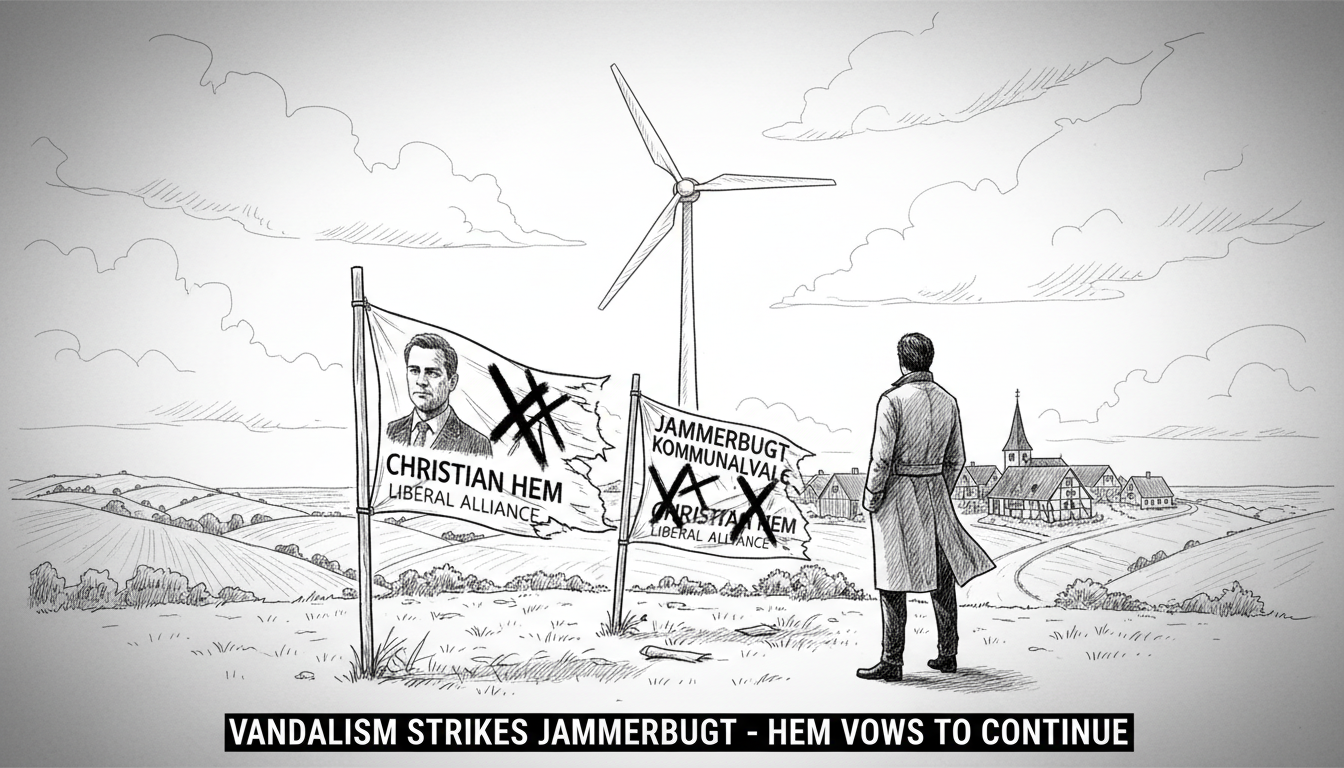 Mayoral Candidate Targeted by Vandalism in Jammerbugt Municipality