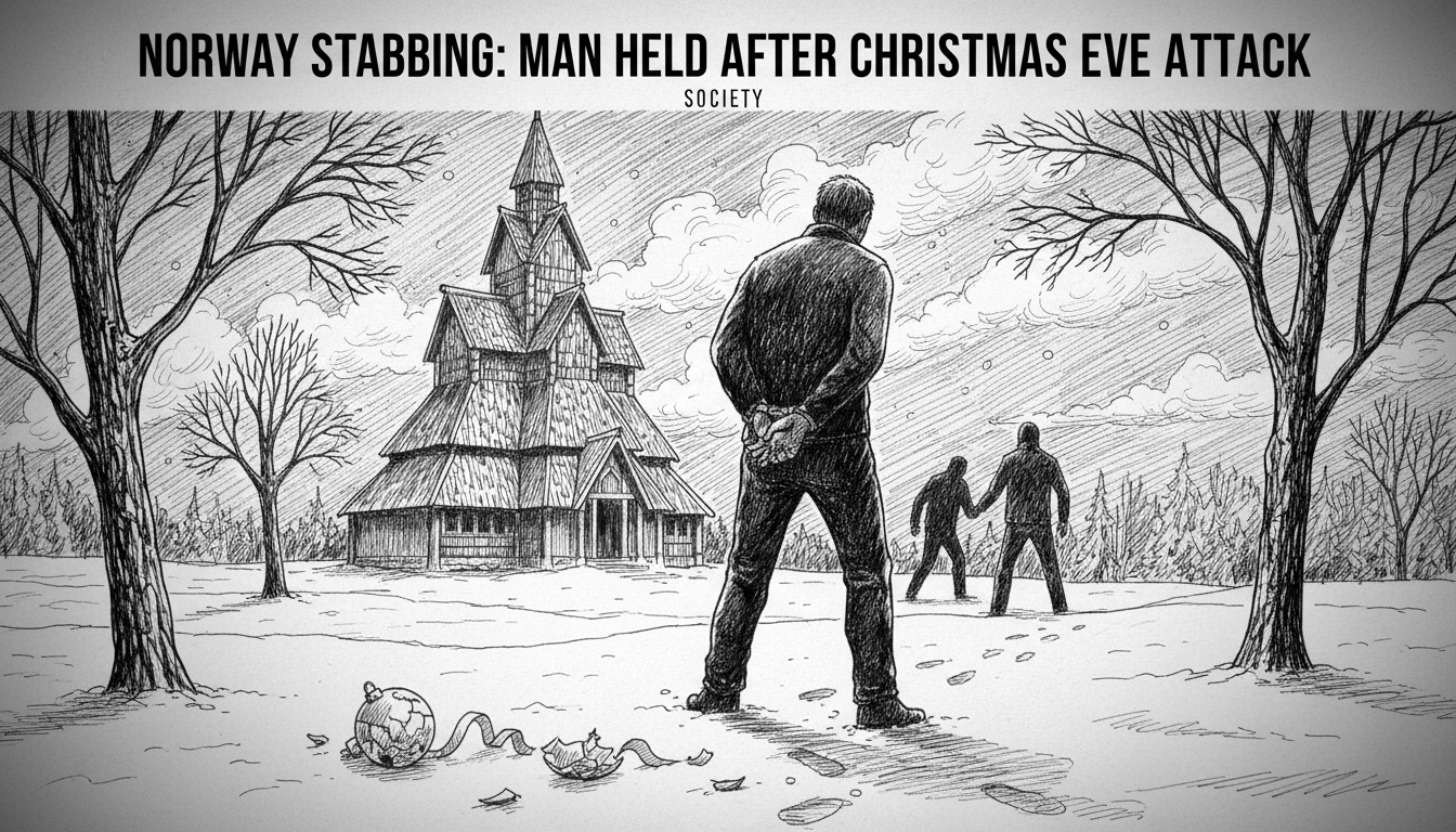 Norway Stabbing: Man Held After Christmas Eve Attack