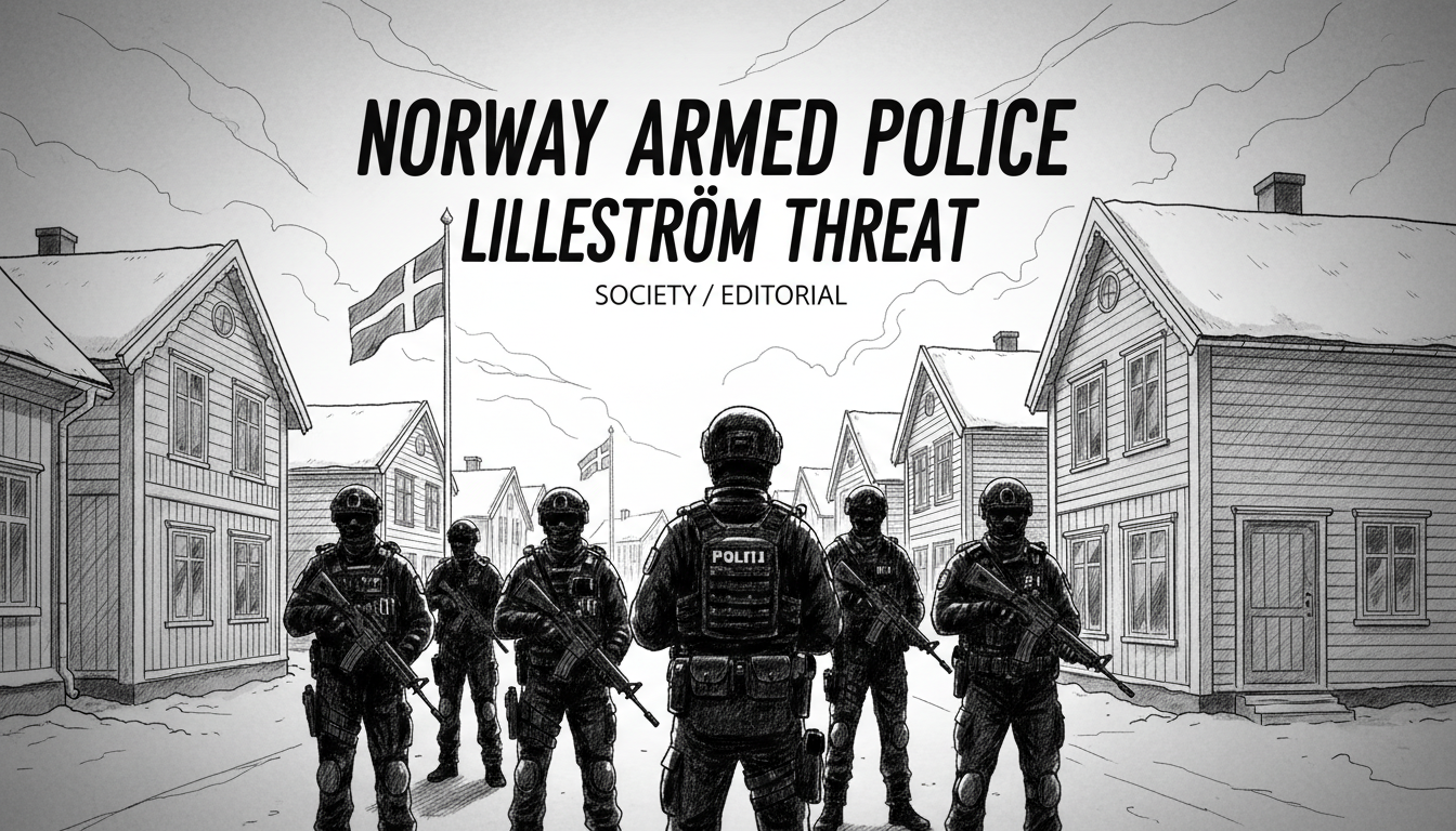 Norway Armed Police Respond to Lillestrøm Threat