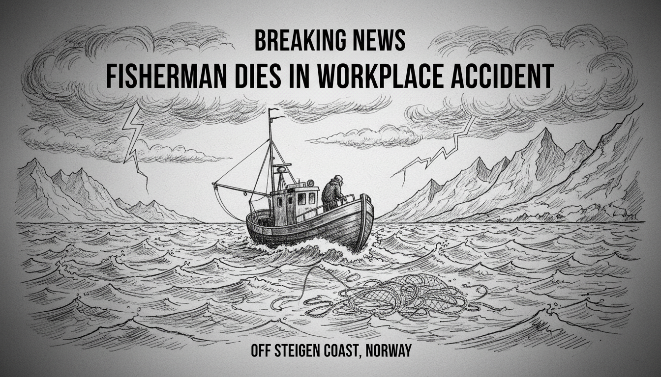 Fisherman Dies in Workplace Accident Off Steigen Coast