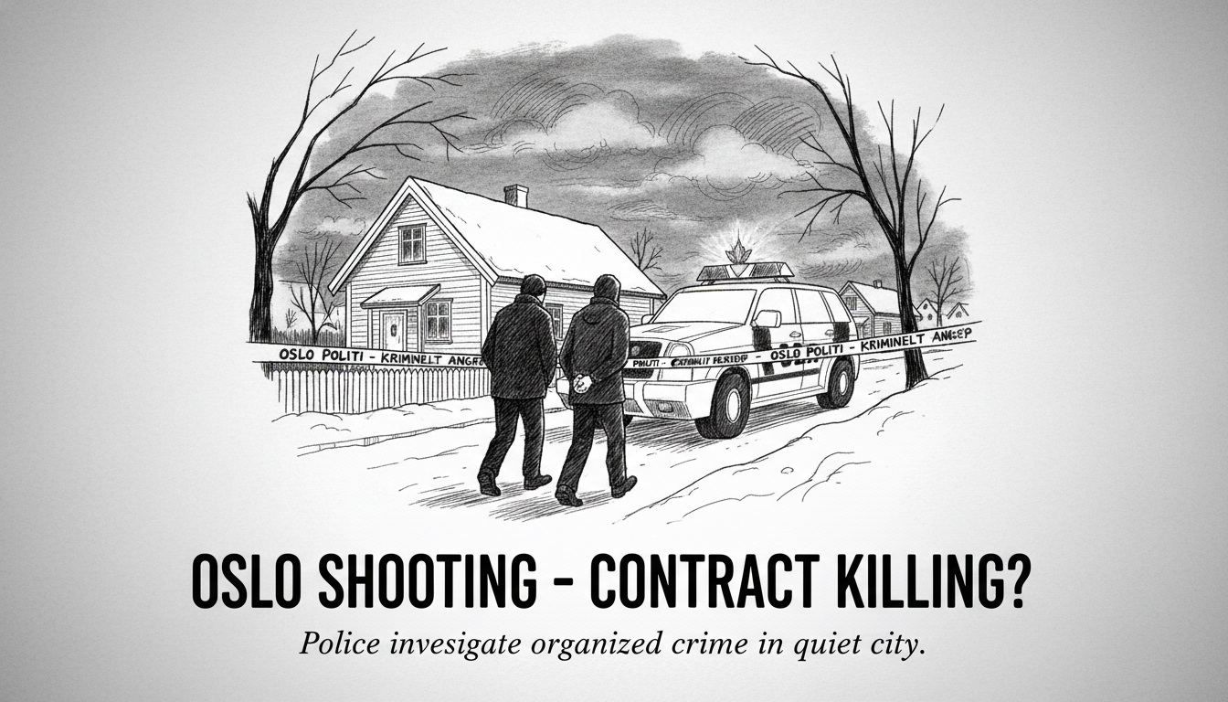 Oslo Shooting Appears to Be Contract Killing, Police Say