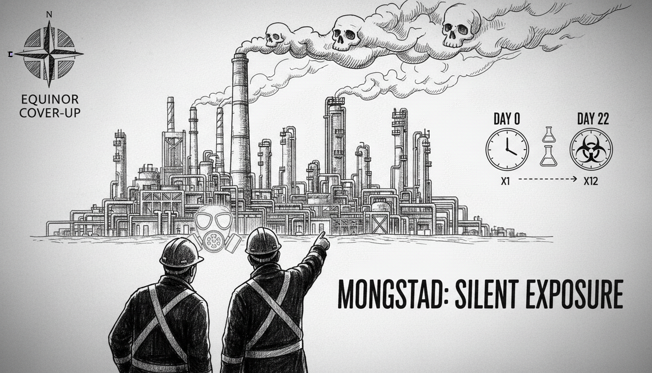 Gas Exposure Incident at Norway's Mongstad Refinery Raises Safety Concerns