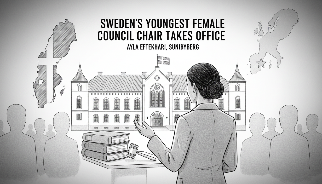 Sweden's Youngest Female Municipal Council Chair Takes Office
