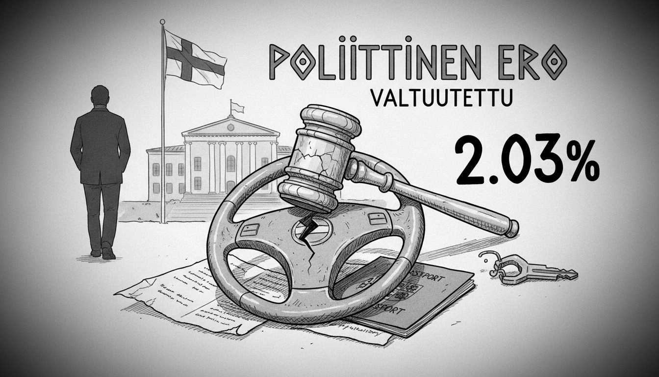 Finnish Municipal Councillor Resigns After Drunk Driving Crash