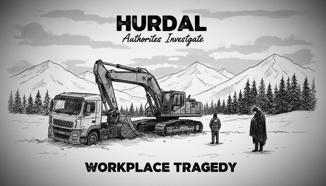 Truck Driver Dies in Hurdal Workplace Accident