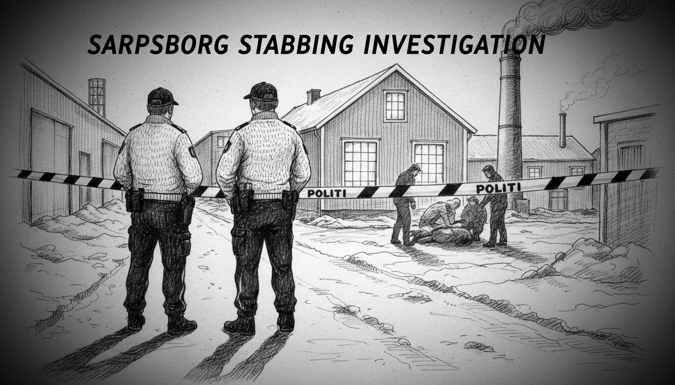 Police Investigate Stabbing Incident in Sarpsborg