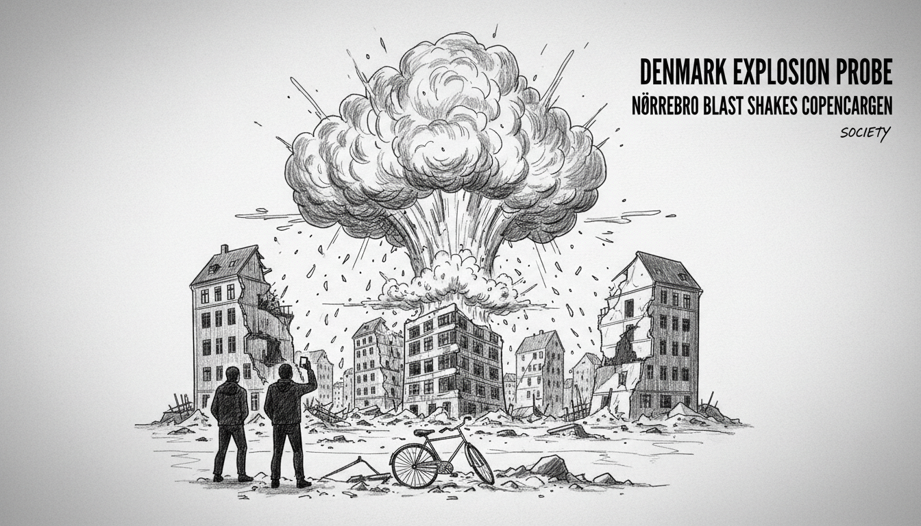 Denmark Explosion Probe: Nørrebro Blast Shakes Copenhagen