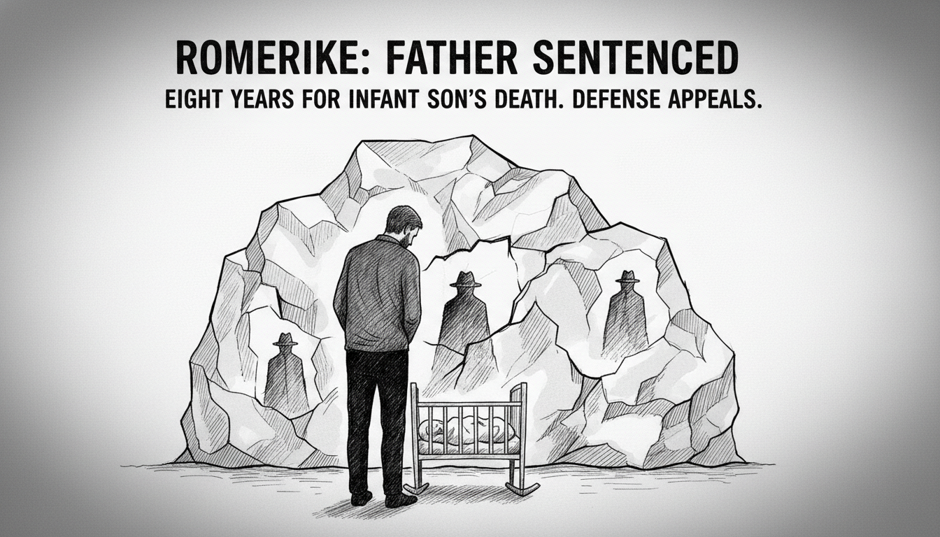 Father Sentenced for Shaking Infant Son to Death in Romerike Case