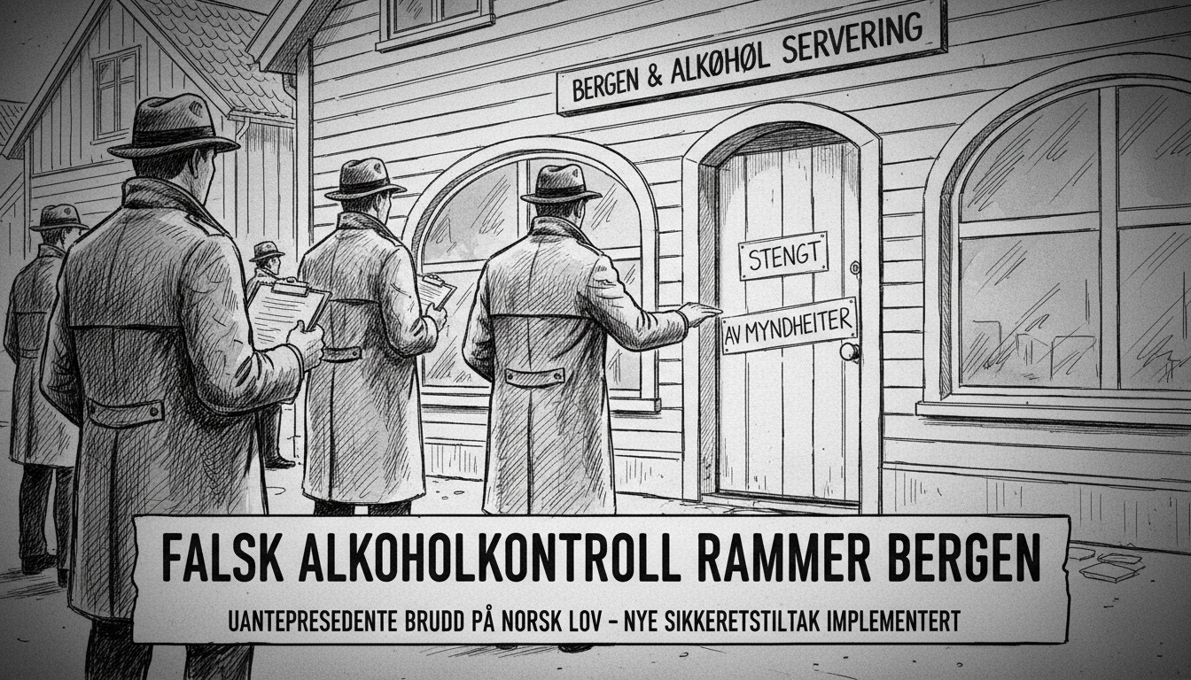 Bergen Bars Targeted by Fake Alcohol Control Inspectors