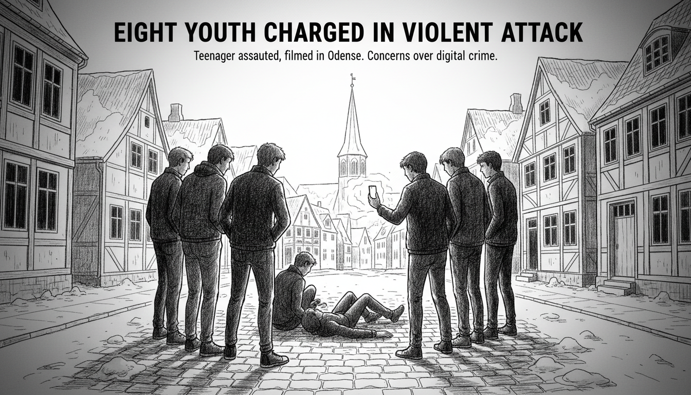 Eight Youth Charged in Violent Happy Slapping Attack on Teenager