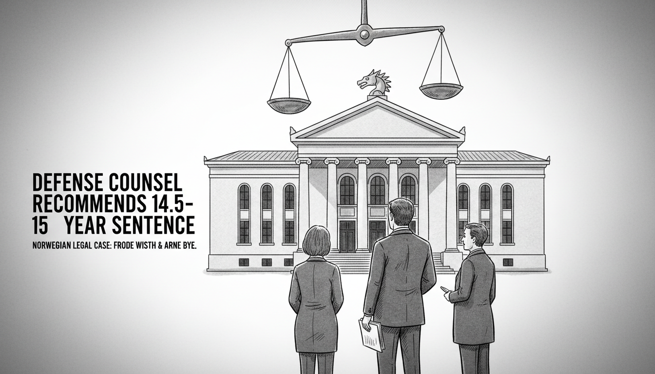 Defense Counsel Recommends 14.5 to 15 Year Sentence in High-Profile Norwegian Case