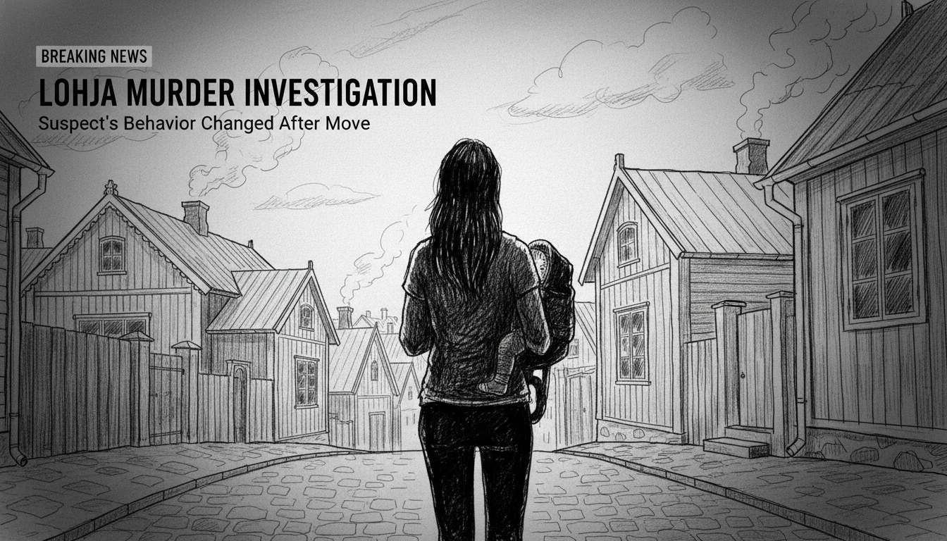 Lohja Murder Investigation: Friends Report Suspect's Behavior Changed After Move