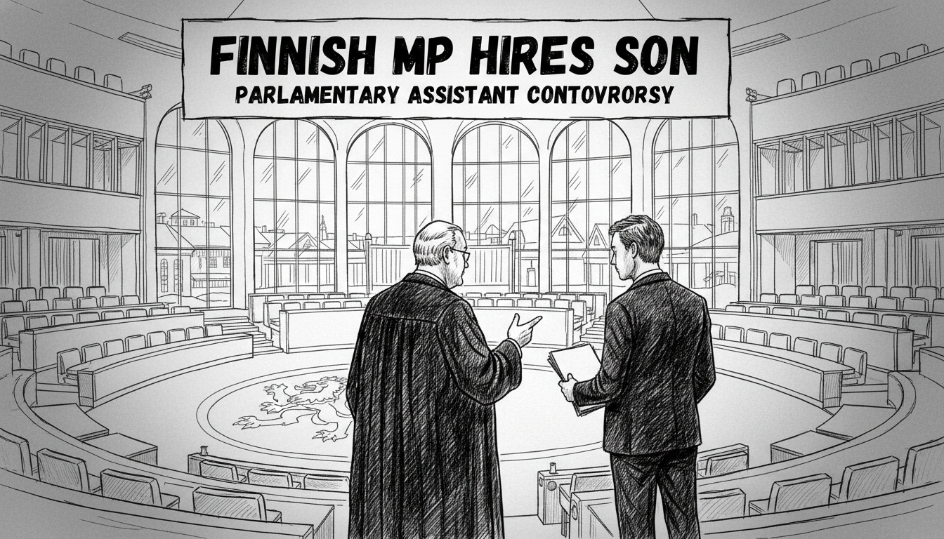 Finnish MP Hires Son as Parliamentary Assistant