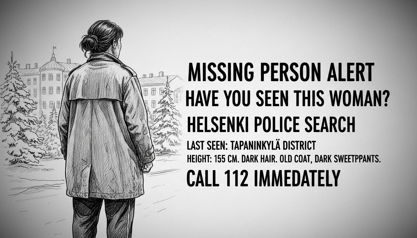 Have You Seen This Woman? Call 112 Immediately