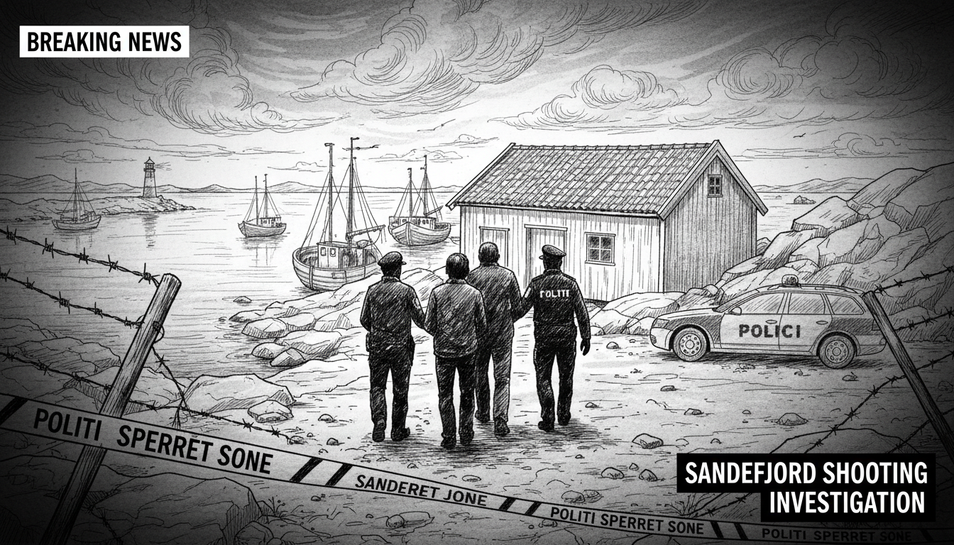 Police Investigate Shooting Incident in Sandefjord