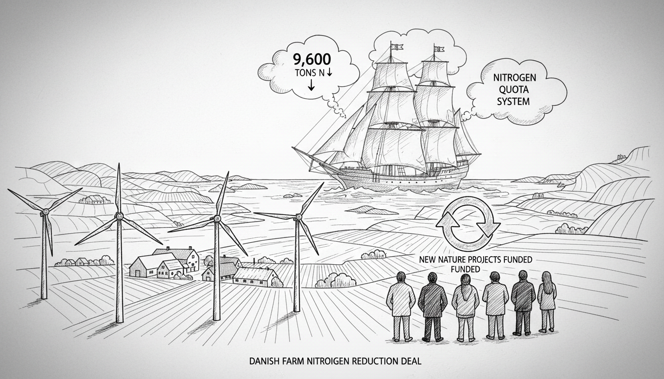Political Deal Sets New Limits on Danish Farm Nitrogen Pollution