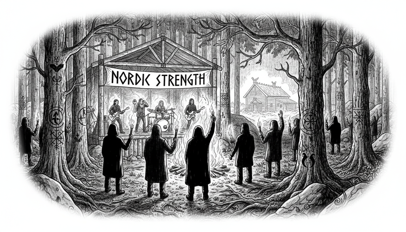 Neo-Nazi Festival Uncovered in Norwegian Forest