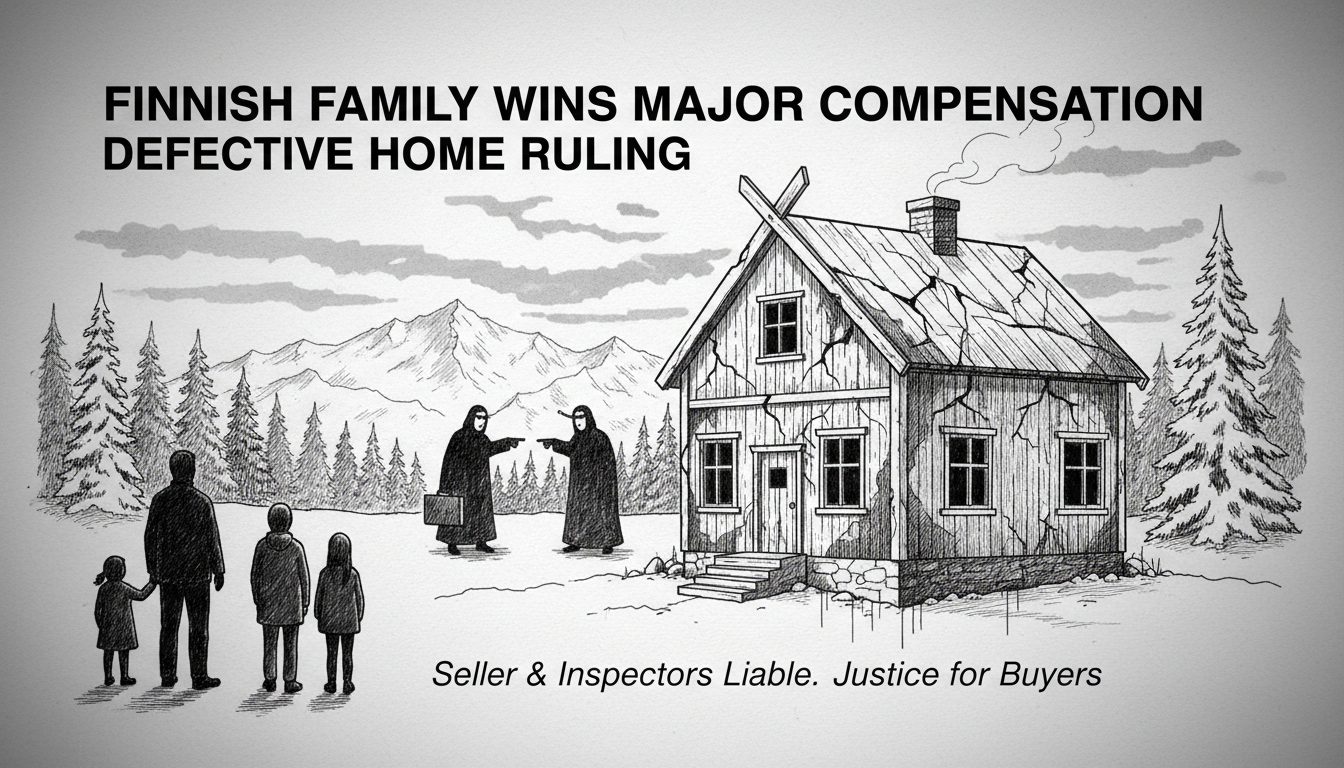 Finnish Family Wins Major Compensation Over Defective Home Purchase