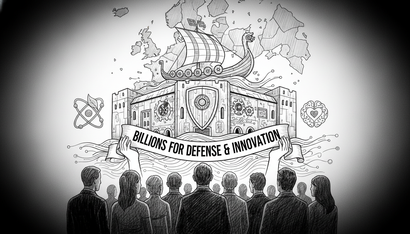 Danish Parliament Approves Billions for Defense Research Funding