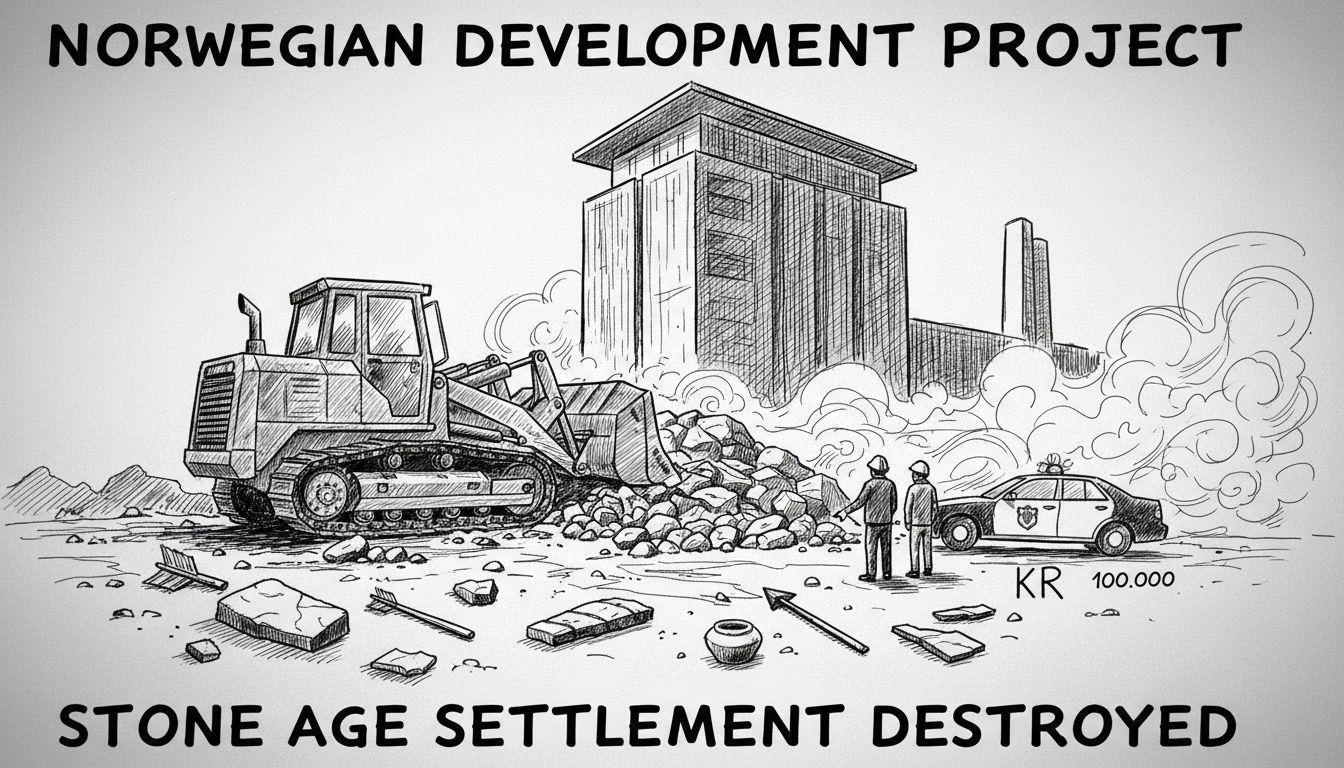 Stone Age Settlement Destroyed in Norwegian Development Project
