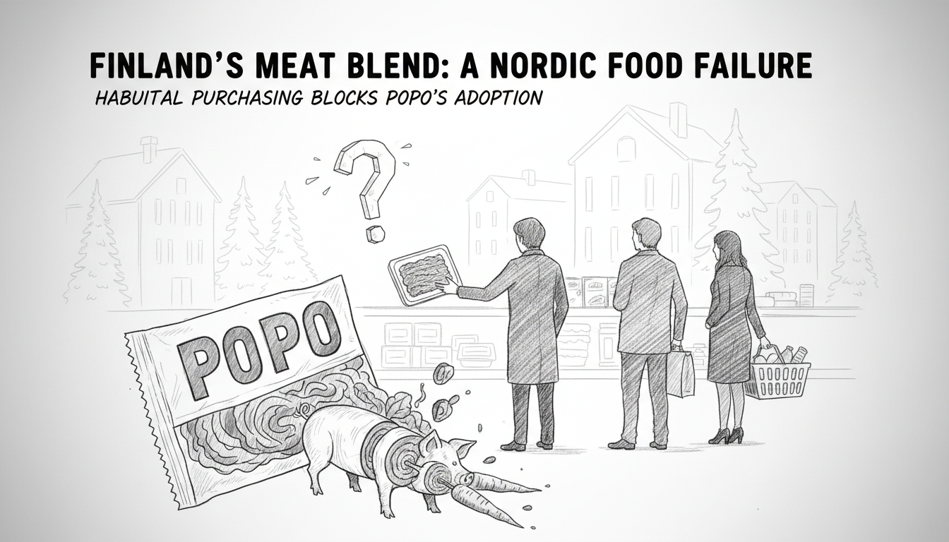 Why Finland's Pork and Carrot Meat Blend Failed to Capture Consumers