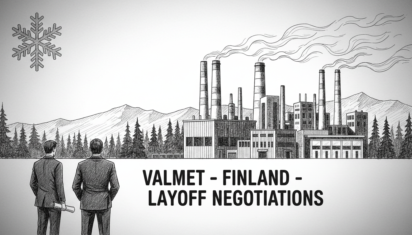 Valmet Begins Negotiations for Temporary Layoffs in Finland