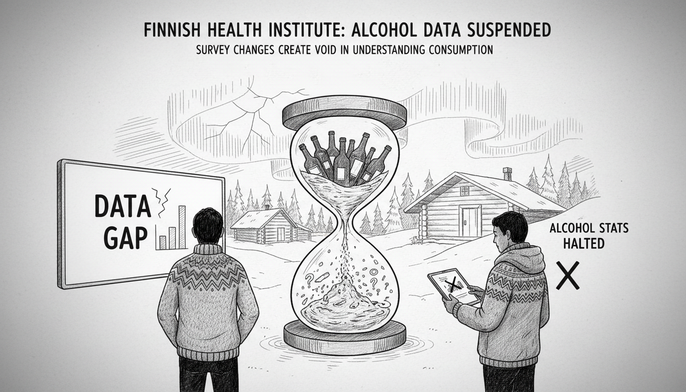 Finnish Health Institute Halts Alcohol Consumption Statistics Due to Survey Changes