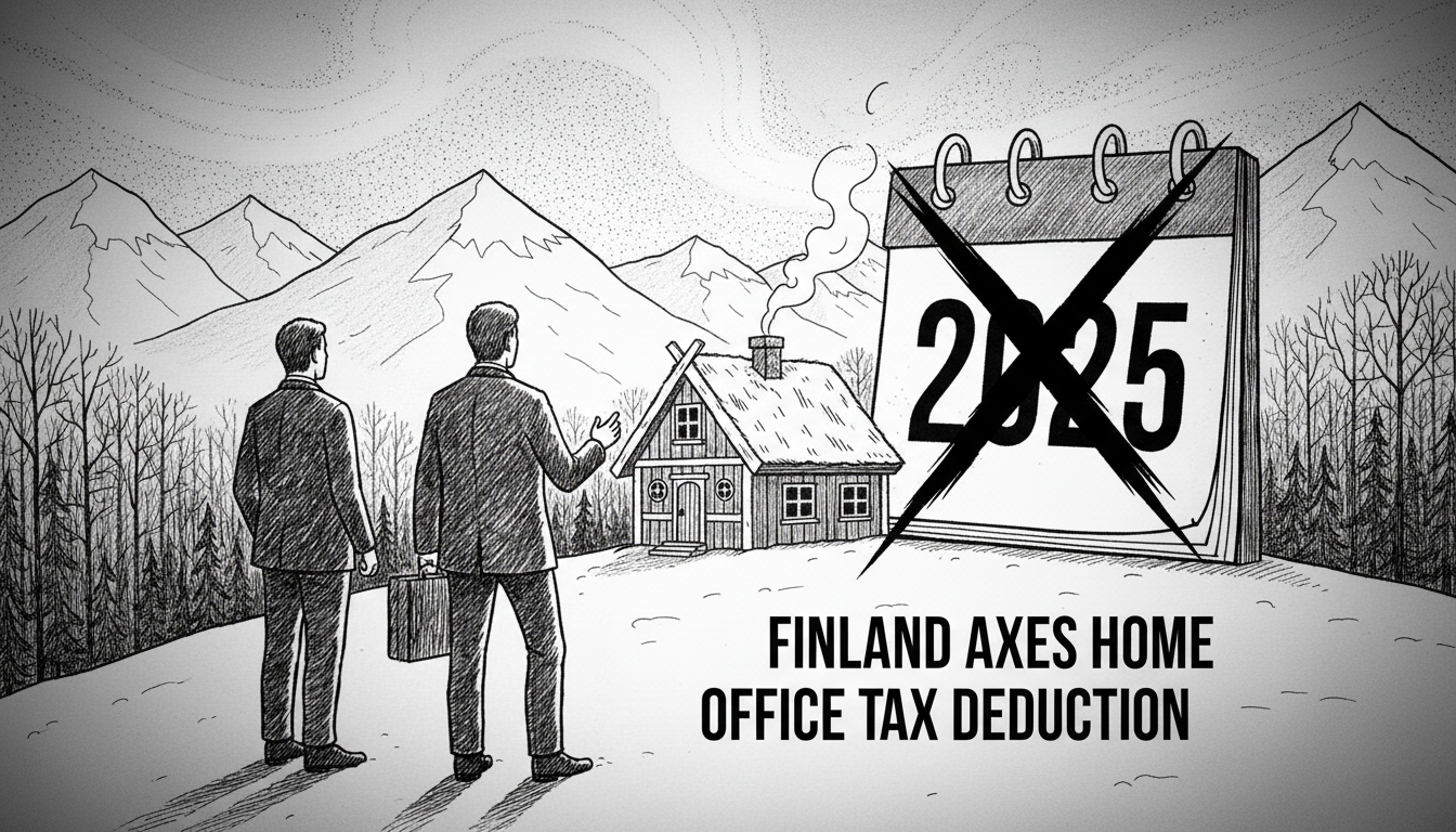 Finland Axes Home Office Tax Deduction in 2025