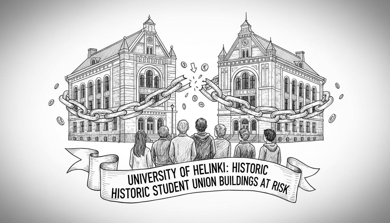 University of Helsinki Students Face Loss of Historic Student Union Buildings