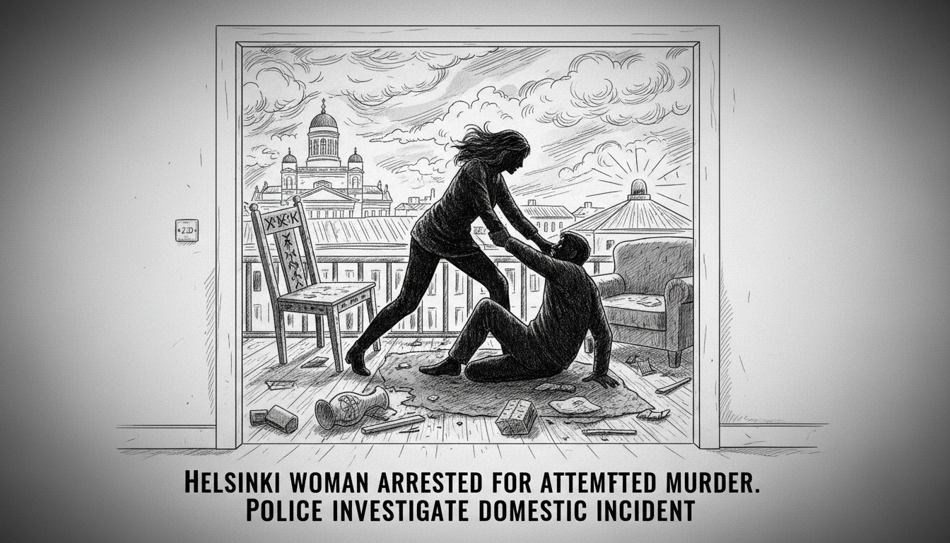 Helsinki Woman Suspected of Attempted Murder of Partner