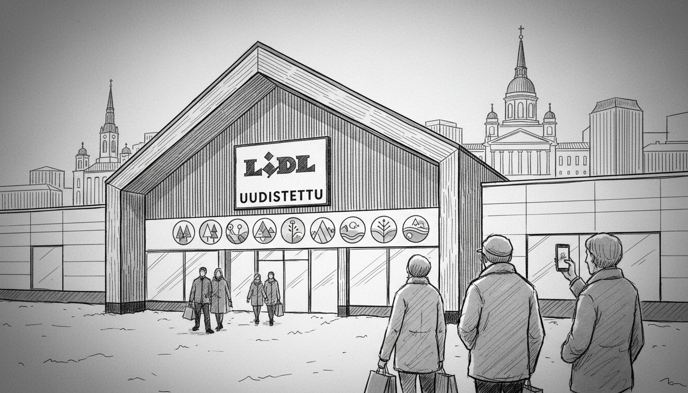 Finland's Lidl Stores Get Major Revamp: 12 Locations Renovated