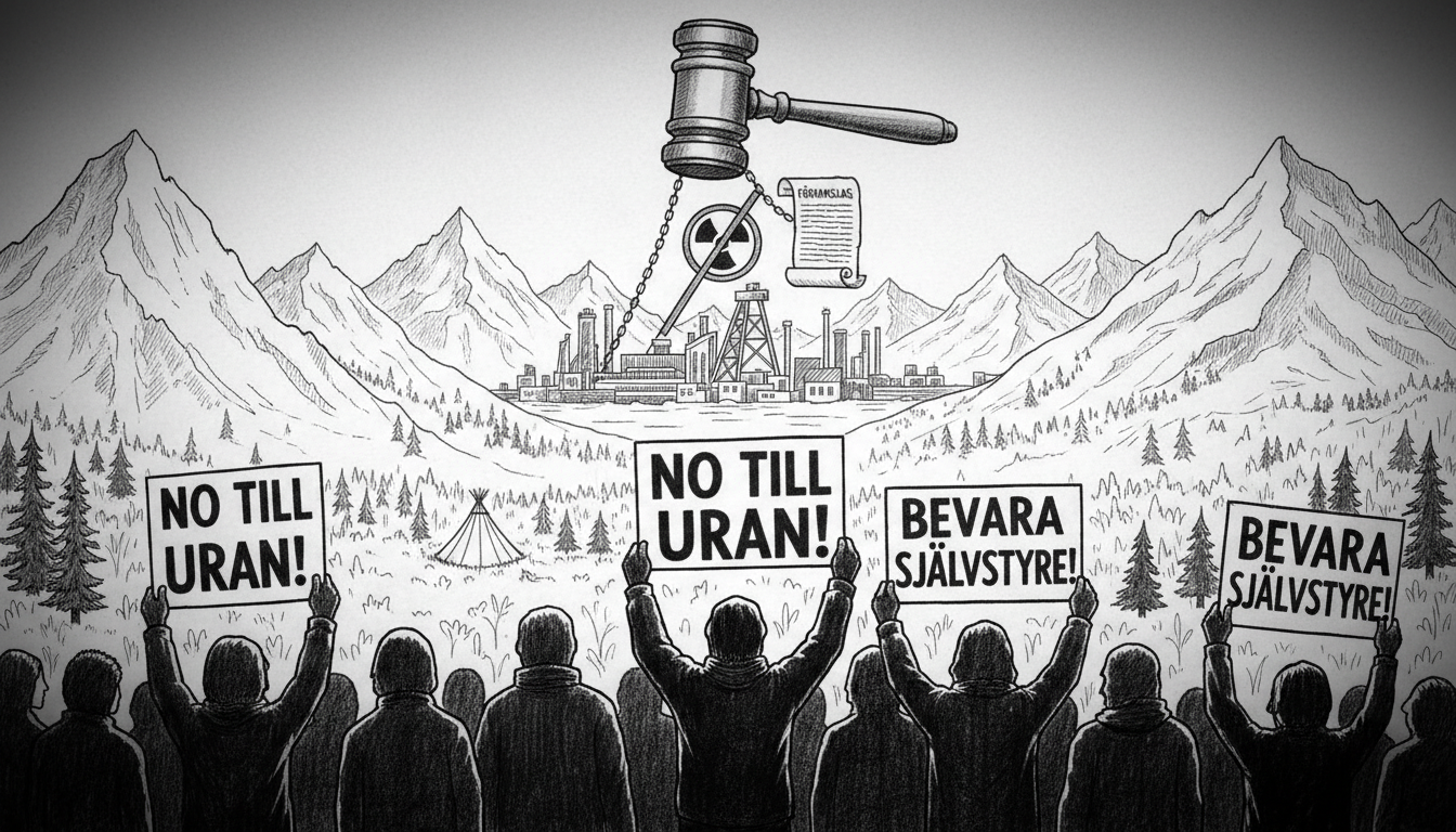 Northern Swedish Municipalities Protest Uranium Mining Proposal