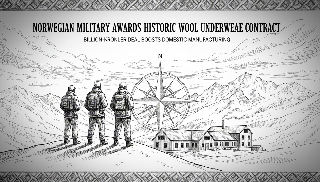 Norwegian Military Awards Historic Wool Underwear Contract
