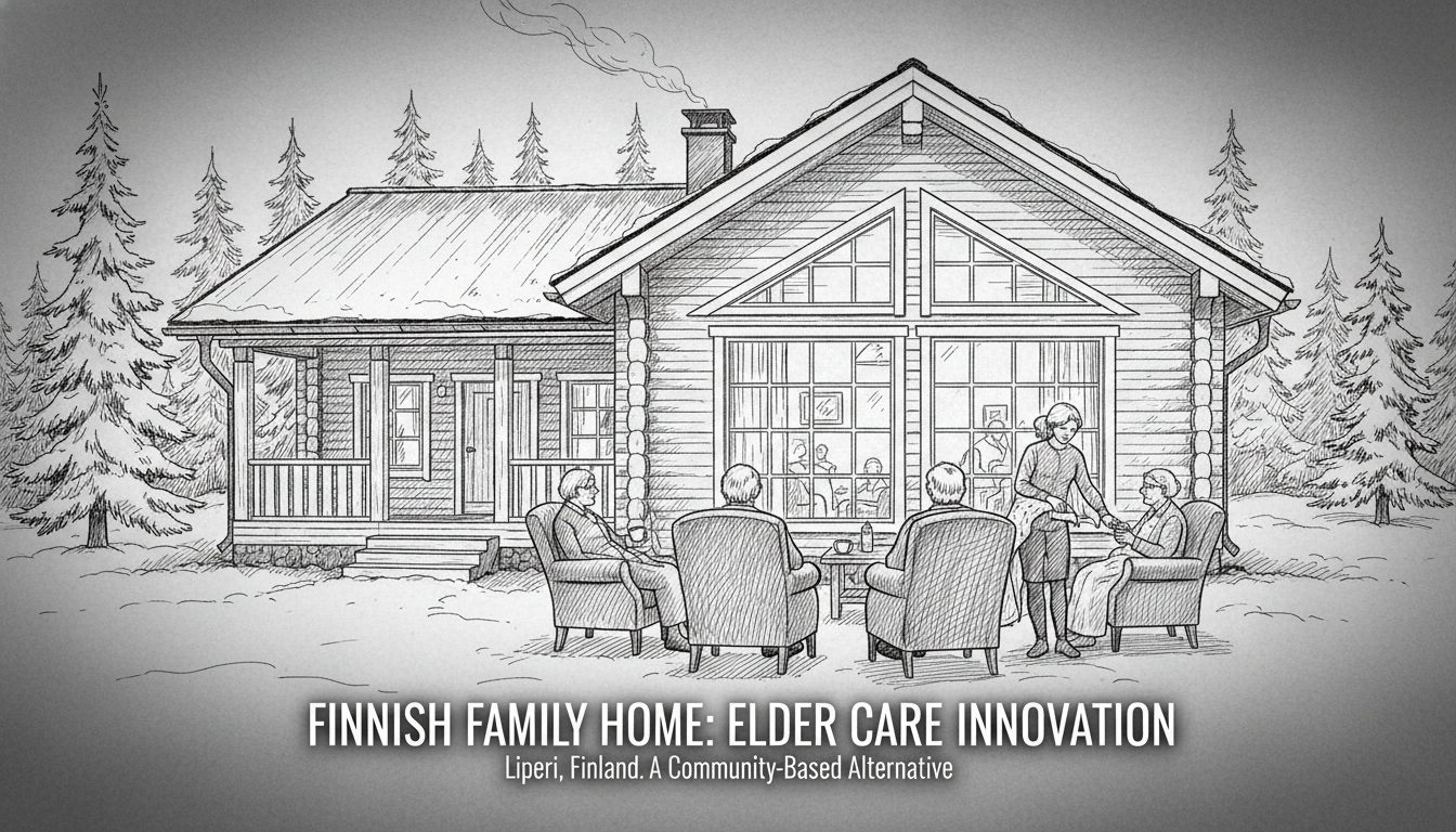 Finnish Family Home Model Offers Elder Care Alternative
