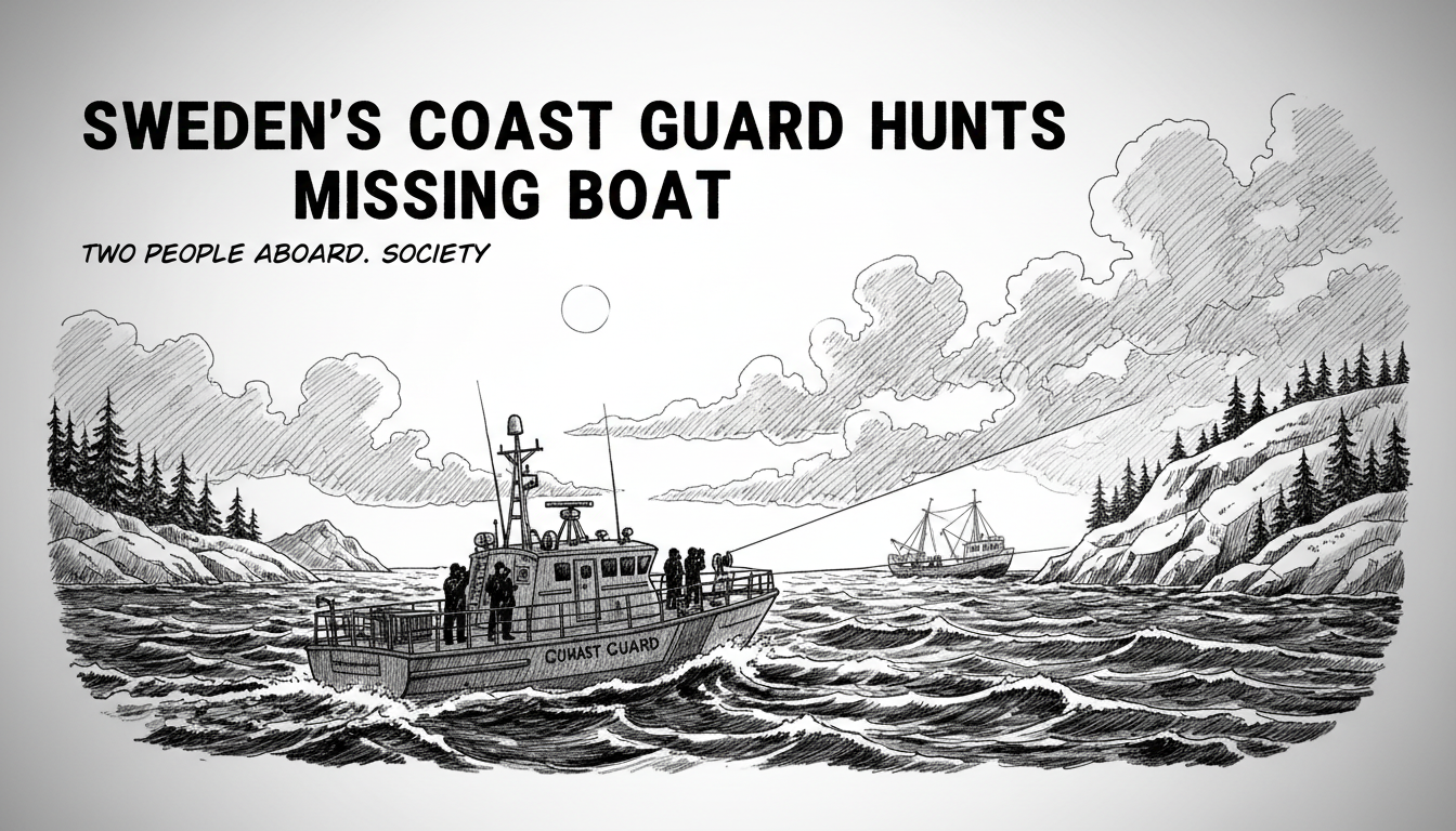 Sweden's Coast Guard Hunts Missing Boat with Two People