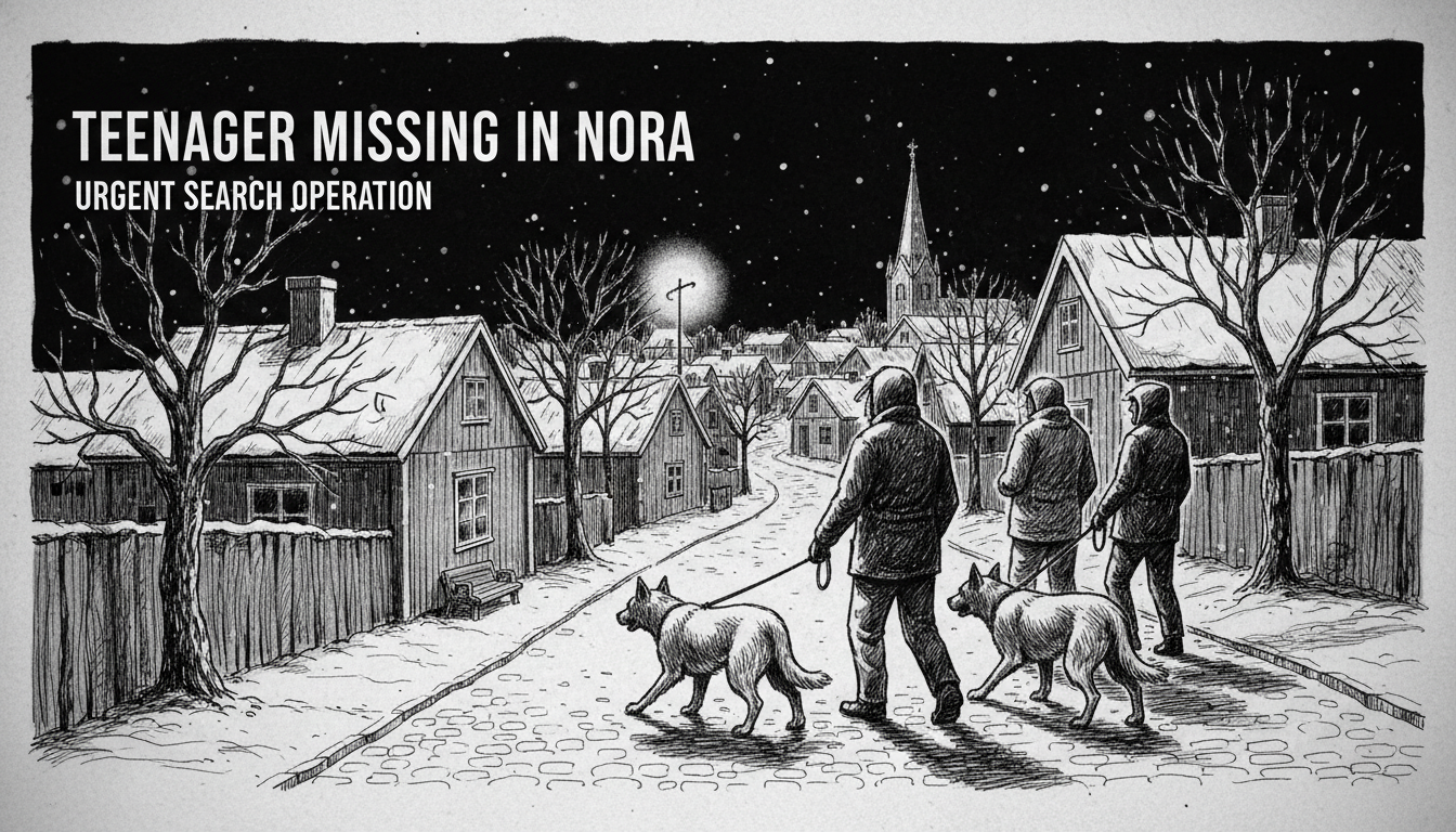 Teenager Missing in Nora as Police Launch Search Operation
