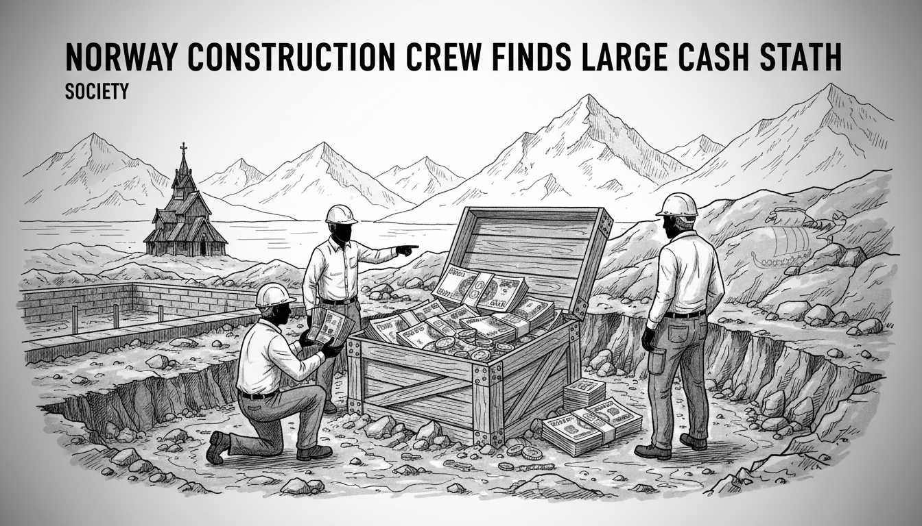 Norway Construction Crew Finds 1 Large Cash Stash