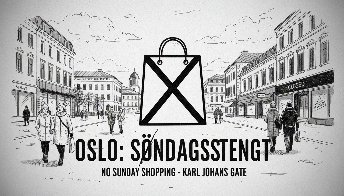 Oslo Rejected for Sunday Shopping on Main Street