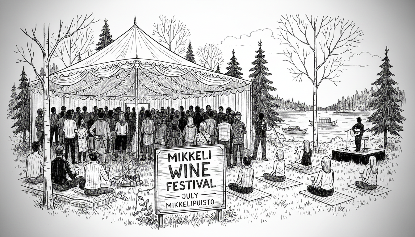 Mikkeli Welcomes New Wine Festival to Summer Events Lineup