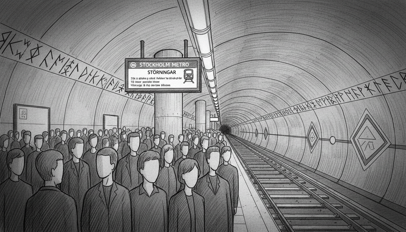 Stockholm Metro Hit by Major Disruptions