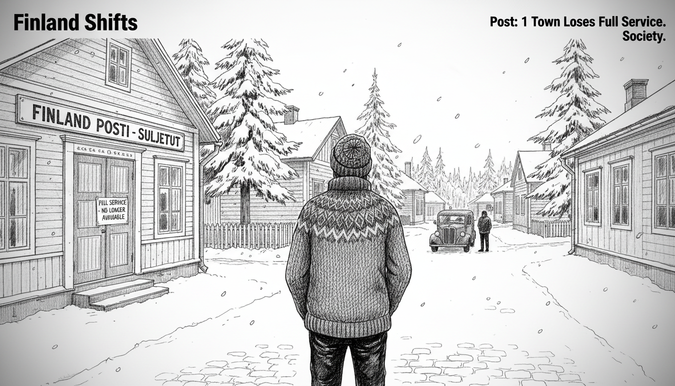 Finland Shifts Post: 1 Town Loses Full Service