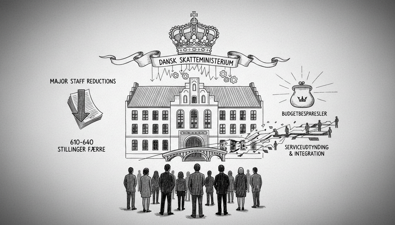 Danish Tax Ministry Announces Major Staff Reductions