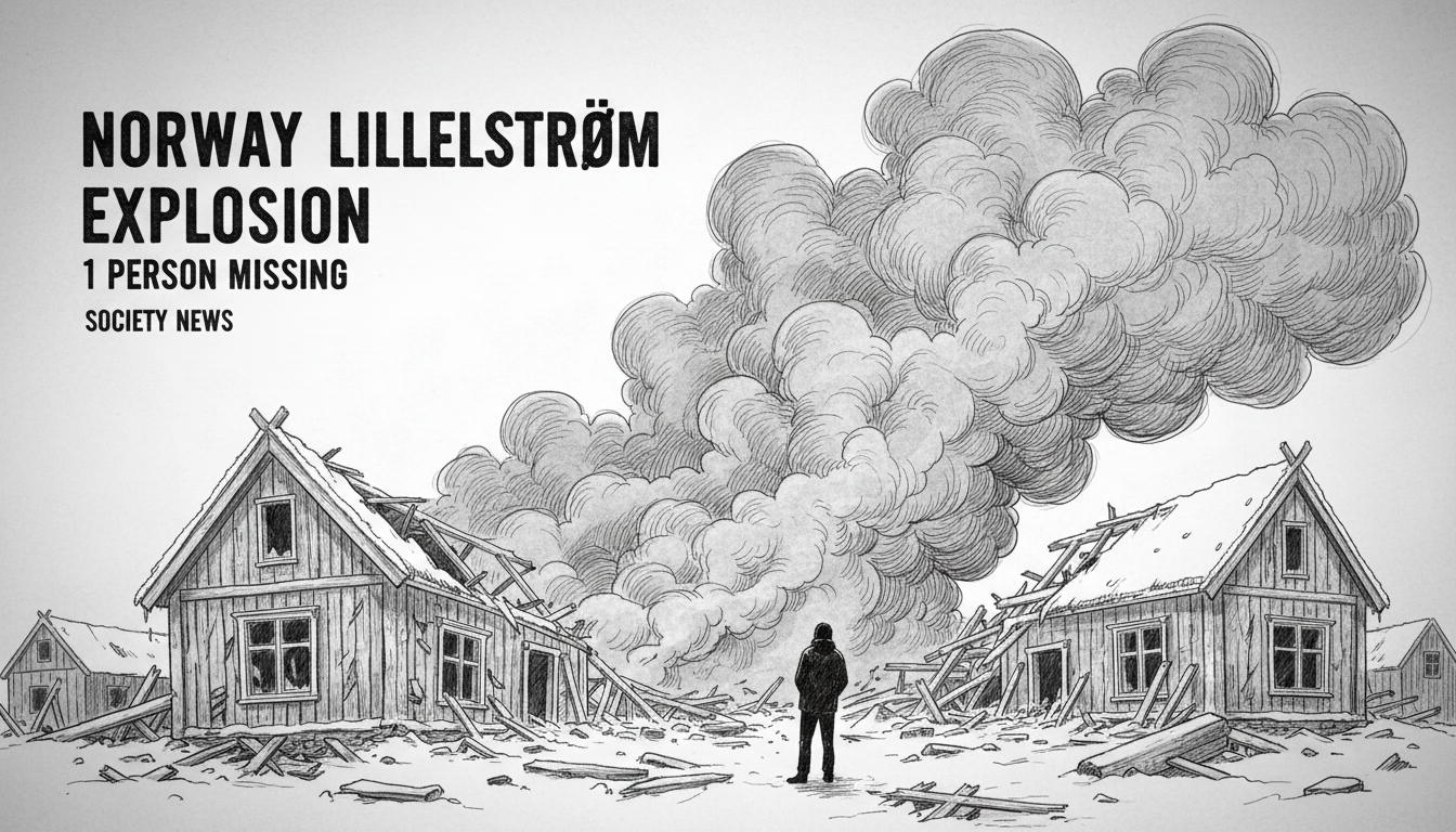 Norway Lillestrøm Explosion: 1 Person Missing