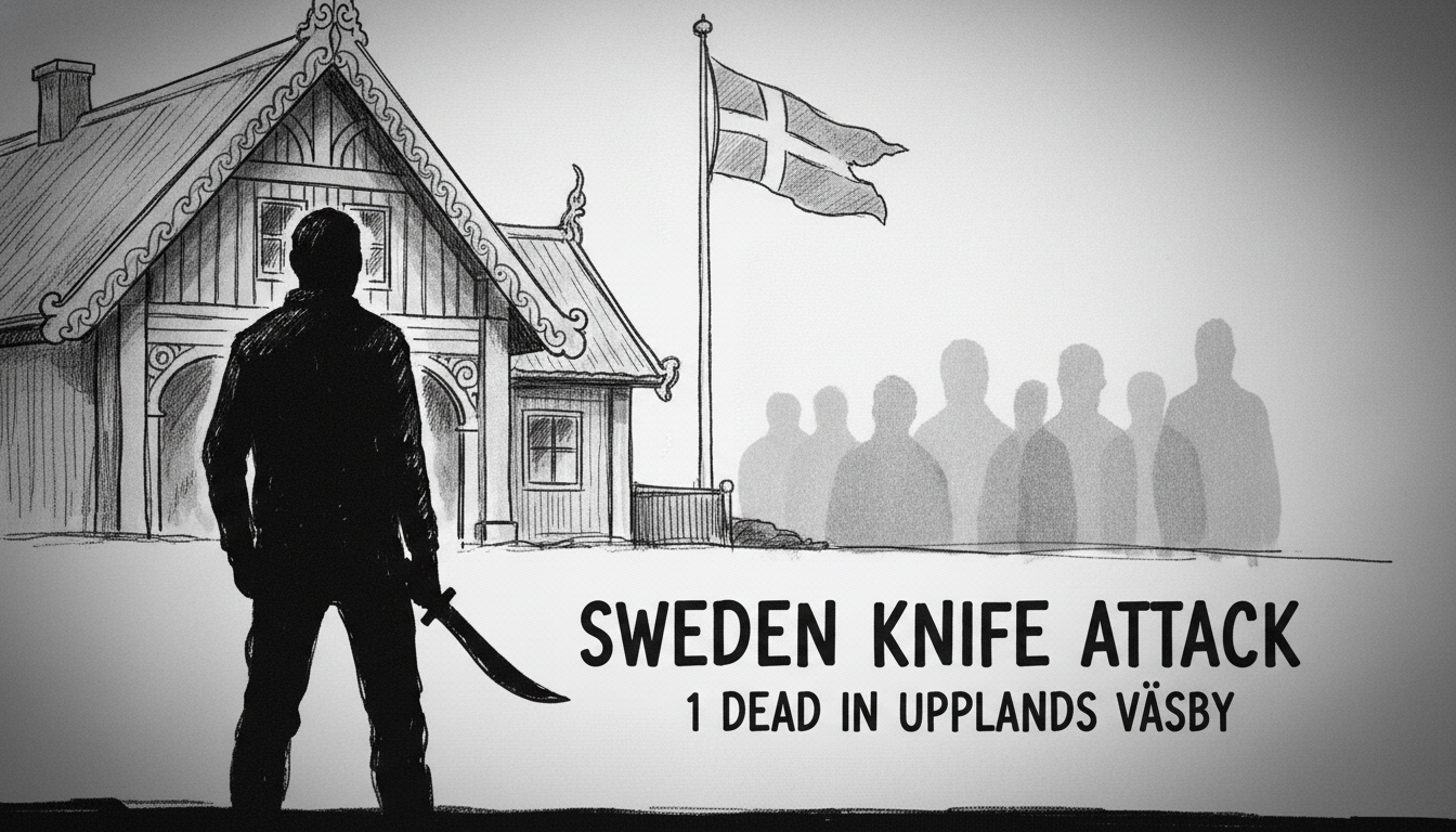 Sweden Knife Attack: 1 Dead in Upplands Väsby