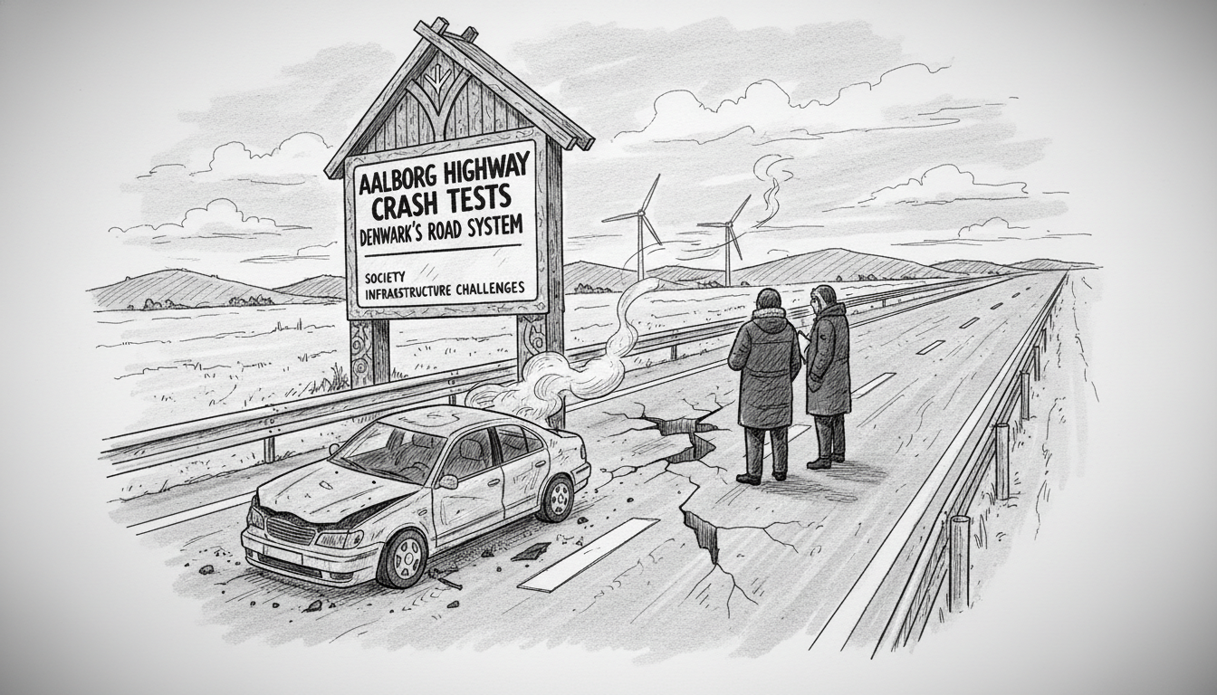 Aalborg Highway Crash Tests Denmark's Road System