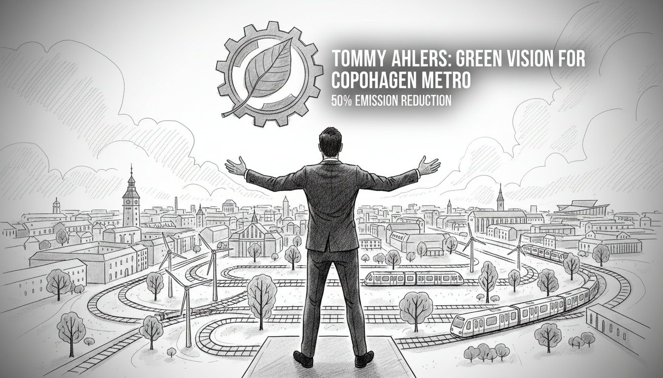 Tommy Ahlers Takes Helm as Copenhagen Metro Chair with Green Vision