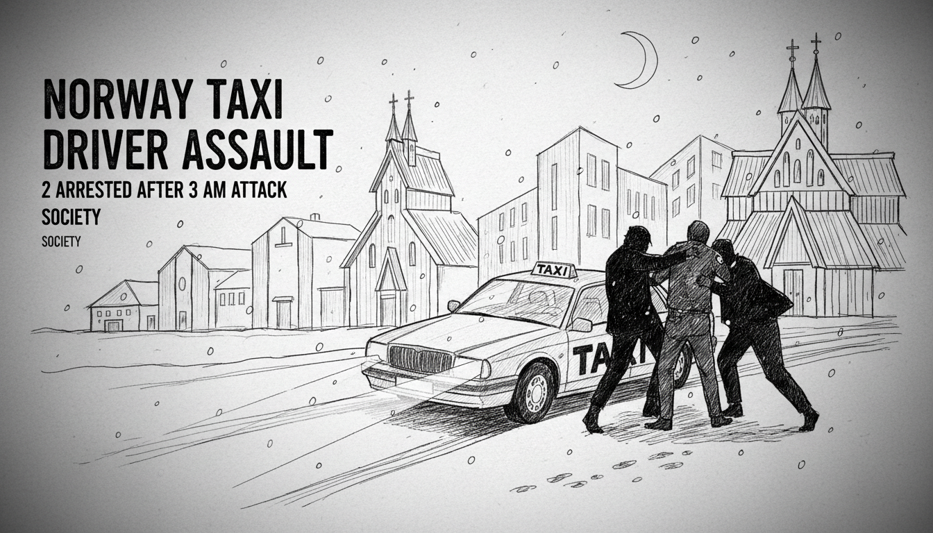 Norway Taxi Driver Assault: 2 Arrested After 3 AM Attack