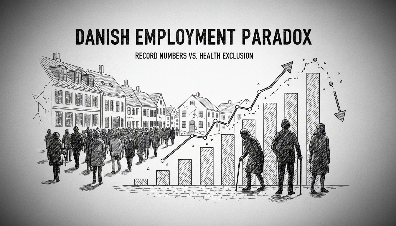 Record Danish Employment Masks Growing Health-Related Exclusion
