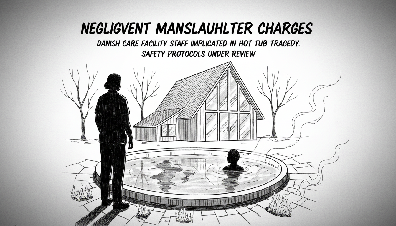 Staff Member Charged in Hot Tub Death at Danish Care Facility